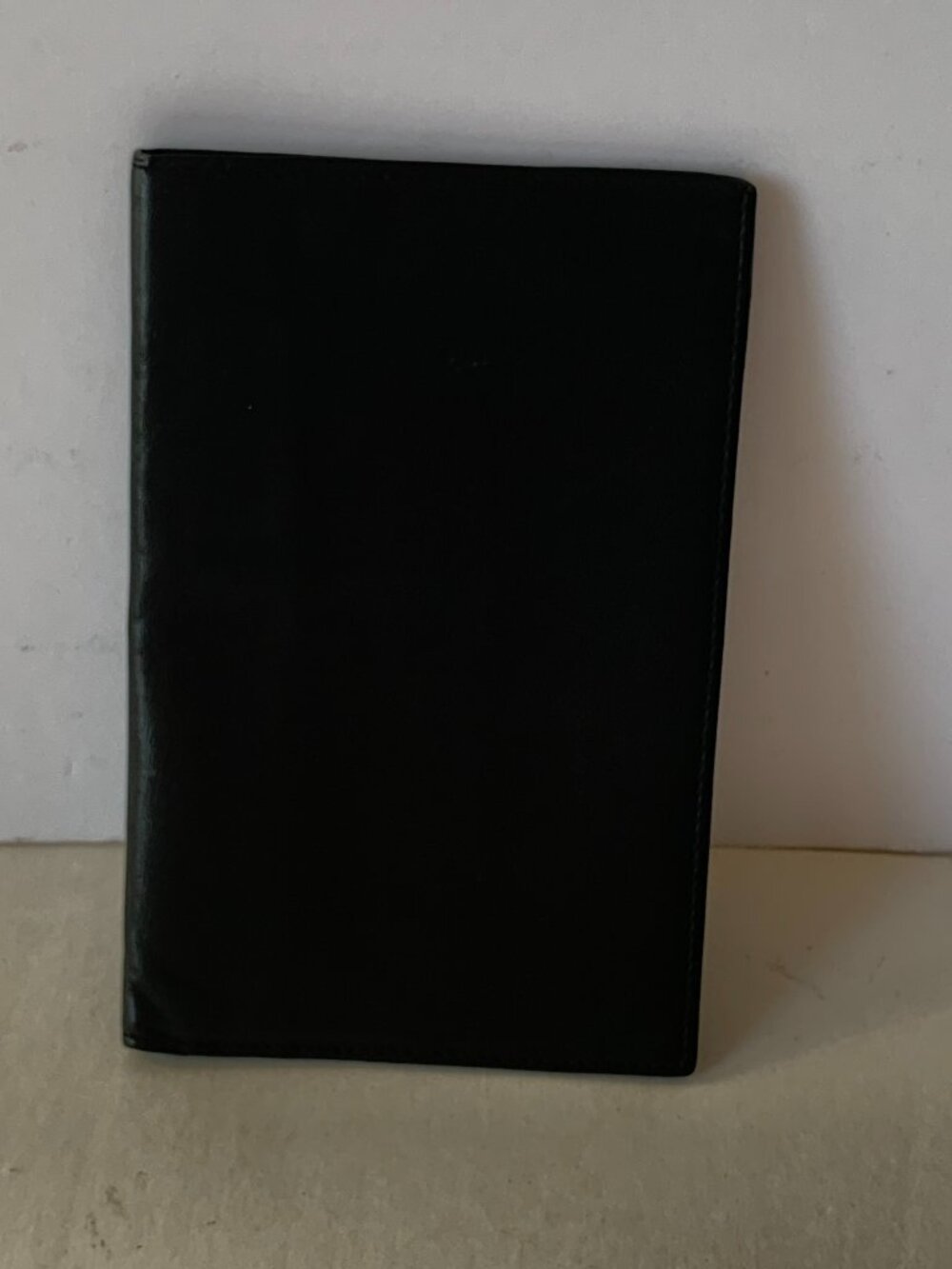 PIERO'S BABY CALFSKIN FIRST QUALITY MENS WALLET  MADE IN FLORENCE ITALY BLACK